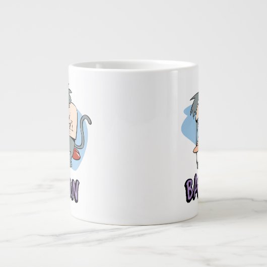 I.R. Baboon Character Graphic Jumbo-Tasse (Vorderseite)