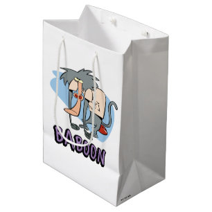 I.R. Baboon Character Graphic Mittlere Geschenktüte