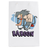 I.R. Baboon Character Graphic Mittlere Geschenktüte (Vorderseite)