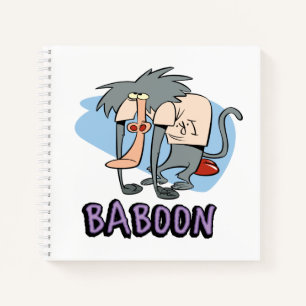 I.R. Baboon Character Graphic Notizblock