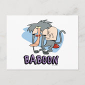 I.R. Baboon Character Graphic Postkarte (Vorderseite)
