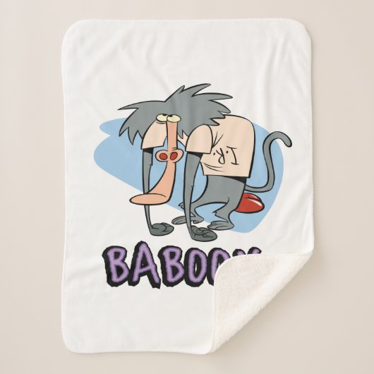 I.R. Baboon Character Graphic Sherpadecke (Vorderseite)