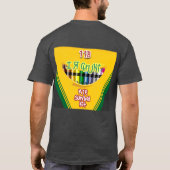 "I R GRUNT" individuell einstellbar T-Shirt (Rückseite)