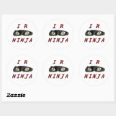 I-R-Ninja Stickers (Blatt)