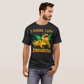 I Raise Tiny Dinosaurier Barted Dragon Shirt Mama (Vorne ganz)