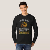 I Raise Tiny Dinosaurs Barted Dragon 2 T-Shirt (Vorne ganz)