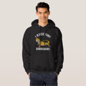 I Raise Tiny Dinosaurs Bearded Dragon Hoodie (Vorne ganz)