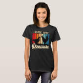 I Raise Tiny Dinosaurs Chickens Small Dinosaurs Ch T-Shirt (Vorne ganz)