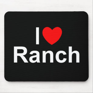 I Ranch der Liebe-(Herz) Mousepad