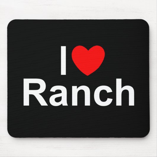 I Ranch der Liebe-(Herz) Mousepad (Vorne)
