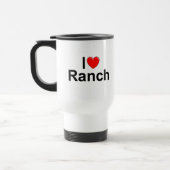 I Ranch der Liebe-(Herz) Reisebecher (Links)