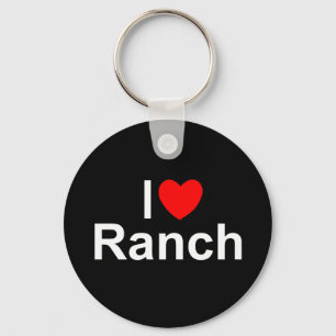 I Ranch der Liebe-(Herz) Schlüsselanhänger