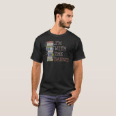 I Read Banned Books Lover Reader I'm With The Bann T-Shirt (Vorne ganz)