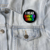 I Read Banned Books Rainbow Button (Beispiel)