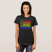 I Read Banned Books Reading Library 2 T-Shirt (Vorne ganz)