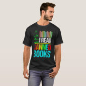 I Read Banned Books Reading Library T-Shirt (Vorne ganz)