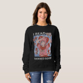 I Read Banned Books Reading Nerd Banned Book Week  Sweatshirt (Vorne ganz)