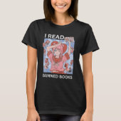 I Read Banned Books Reading Nerd Banned Book Week  T-Shirt (Vorderseite)