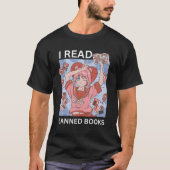 I Read Banned Books Reading Nerd Banned Book Week  T-Shirt (Vorderseite)