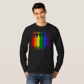 I Read Banned Books Week Rainbow LGBT Book Teache T-Shirt (Vorne ganz)