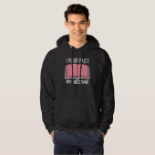 I Read Past My Bedtime Book Hoodie (Vorne ganz)