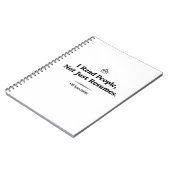 I Read People, Not Just Resumes – HR Specialist Notizblock (Linke Seite)