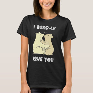 I Really Love You Cute Lovely Bears Romantic Valen T-Shirt