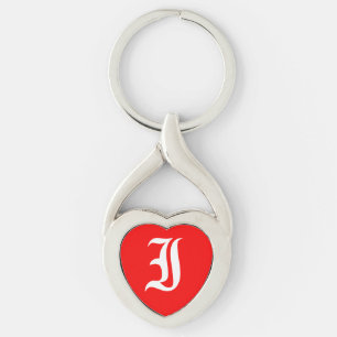 "I" Red Heart Schlüsselanhänger