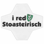 I red Stoasteirisch Steiermark Österreich Dialekt Fußball (Flach)