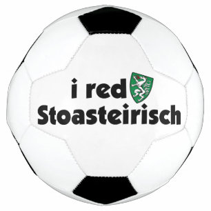 I red Stoasteirisch Steiermark Österreich Dialekt Fußball