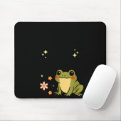 I Refuse To Lose My Whimsy – Cute Frog Quote Funny Mousepad (Mit Mouse)