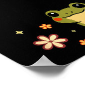 I Refuse To Lose My Whimsy – Cute Frog Quote Funny Poster (Ecke)