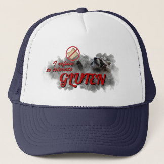 I Refuse To Tolerate Gluten meme hat Truckerkappe