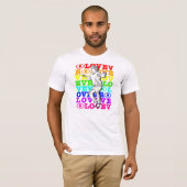 I Regenbogen-T - Shirt der Liebe-VR (Vorne ganz)