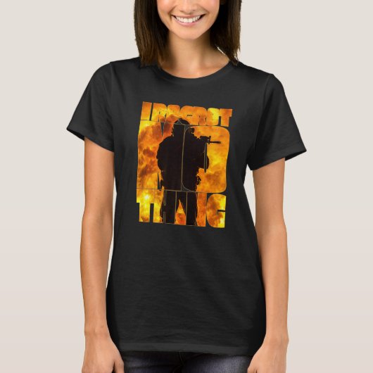I Regret Nothing Military Soldier Premium_2 T-Shirt (Vorderseite)