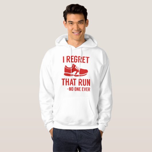 I Regret That Run Hoodie (Vorne ganz)