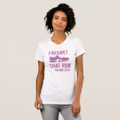 I Regret That Run T-Shirt (Vorne ganz)