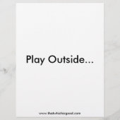 I Relief Pickleball Shirts & Geschenke Flyer (Hinten)