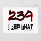 I Rep. 239 Area Code Postkarte (Vorderseite)