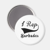 I Rep Barbados Magnet (Vorderseite/Rückseite)
