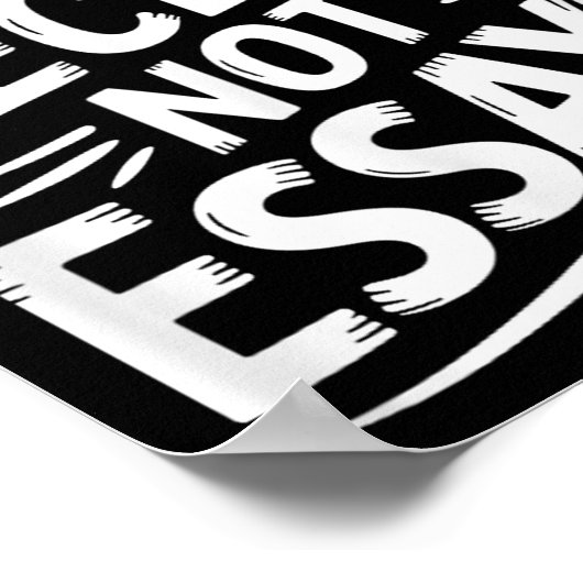 I Repeat Recess Not Essays  Poster (Ecke)