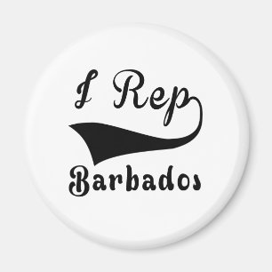 I Repräsentant Barbados Magnet