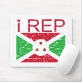 I Repräsentant Burundi Mousepad (Mit Mouse)