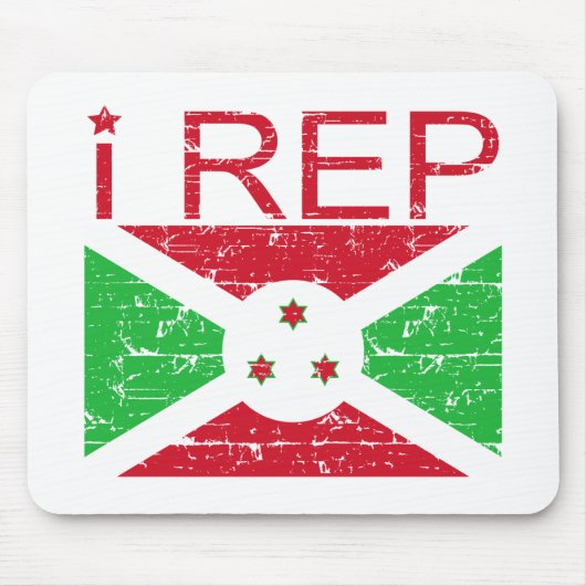 I Repräsentant Burundi Mousepad (Vorne)