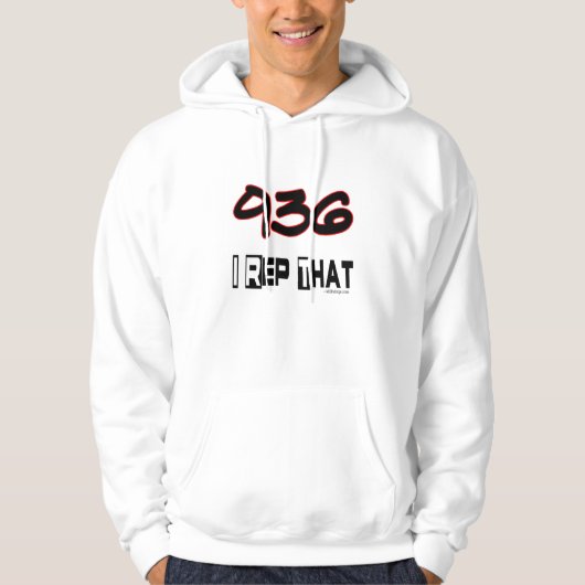 I Repräsentant der Postleitzahl 936 Hoodie (Vorderseite)