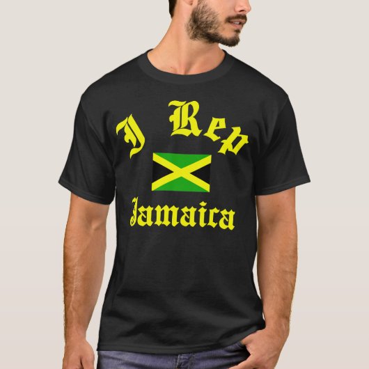 I Repräsentant Jamaika T-Shirt (Vorderseite)