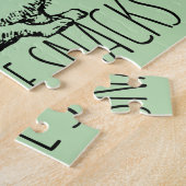 I Require Snacks Cute Bunny Rabbit Puzzle (Seite)