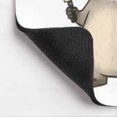 I Require Snacks Funny Mpy Raccoon Trash Meme Snac Mousepad (Ecke)