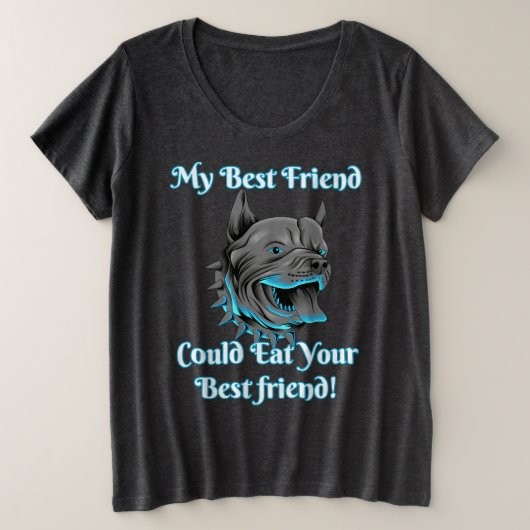 "I Rescue Hunde" Funny Dog Große Größe T-Shirt (Design vorne)