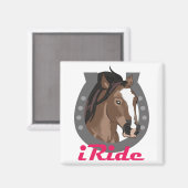 I Ride Magnet (Vorderseite/Rückseite)
